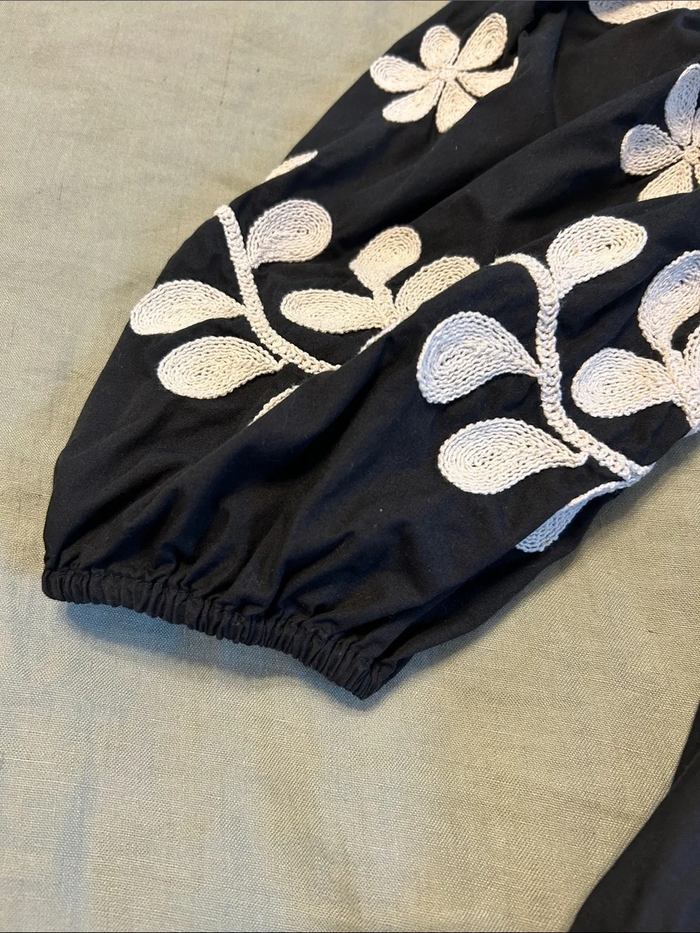 Anthropologie Black & White Blouse